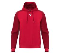 Sweatshirt à capuche Macron Horn Rouge 4XS