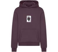 Sweatshirt Ã capuche Merchcode Batman the Joker Card Fluffy Violet XL