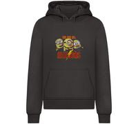 Sweatshirt Ã capuche Merchcode Minions We are all Noir S