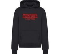 Sweatshirt Ã capuche Merchcode Stranger Things Neon Sign Fluffy Noir 2XL