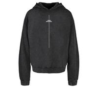 Merchcode Think Different Acid Washed Oversize Sweat à capuche MP5012706 XL