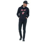 NEW ERA Sweat-shirt 'MIAHEA' jaune / rouge feu / noir / blanc, Taille L