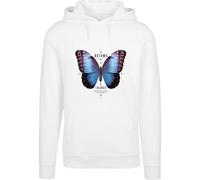 Mister Tee Become The Change Butterfly Hoodie Blanc M Homme