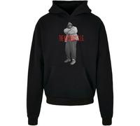 Mister Tee Biggie Smalls Concrete Heavy Oversize Hoodie Noir S Homme