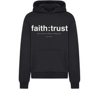 Sweatshirt à capuche Mister Tee Faith And Trust Fluffy Noir XS