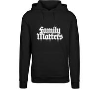 Sweatshirt Ã capuche Mister Tee Family Matters Noir XS