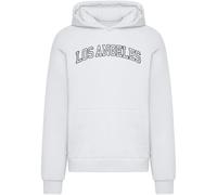 Sweatshirt à capuche Mister Tee Los Angeles Fluffy Blanc M