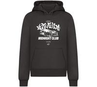 Sweatshirt à capuche Mister Tee Midnight Racing Club Noir 2XL
