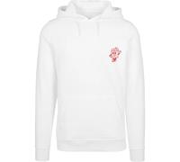 Mister Tee Sweat-shirt 'Negroni Please' rouge cerise / blanc, Taille S