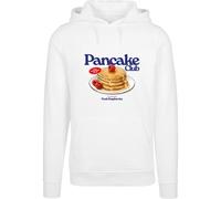 Sweatshirt à capuche Mister Tee Pancake Club Blanc XL