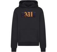 Sweatshirt Ã capuche Mister Tee Paris Wording Patch Style Fluffy Noir 3XL