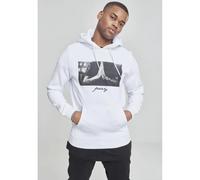 Sweatshirt à capuche Mister Tee pray Blanc XL