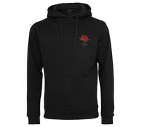Sweatshirt à capuche Mister Tee rose Noir S