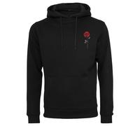 Mister Tee Wild Rose Hoodie Noir XS Homme