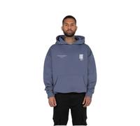 MJ Gonzales Sweat-shirt bleu / blanc cassé, Taille S
