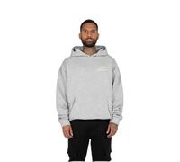 MJ Gonzales Sweat-shirt bleu clair / gris chiné / noir, Taille M
