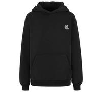 Sweatshirt à capuche moelleux femme Miss Tee Flying Butterfly EMB Noir 5XL