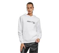 Sweatshirt Ã capuche moelleux femme Miss Tee Heartbreaker Blanc XL