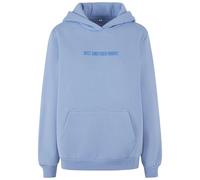 Sweatshirt à capuche moelleux femme Miss Tee Just Another EMB Bleu S