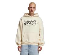 Sweatshirt Ã capuche moelleux Upscale For The Good Blanc S