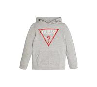 Sweatshirt à capuche molleton enfant Guess Core Gris 10 ans