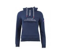 Sweatshirt à capuche molleton femme Peak Mountain Aflow Bleu XL