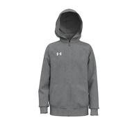 Under Armour Veste de survêtement Rival Fleece Full Zip – Polaire zippée – Gris – Garçon 8 ans