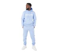 Sweatshirt Ã capuche molletonnÃ© Sixth June Bleu S