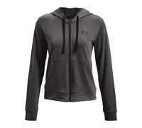 Under Armour Sweat à capuche entièrement zippé Rival Terry Polaire Jet Gray M Femme