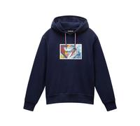 Sweatshirt à capuche Napapijri B-Portalet H Bleu M