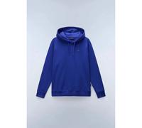 Napapijri, Homme, Sweatshirts et sweats à capuche, Bleu, Taille: S Pull en coton