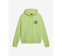 Sweatshirt à capuche Napapijri Bollo vert jaune - S