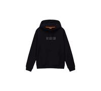 Sweatshirt Ã capuche Napapijri Box Logo Noir L