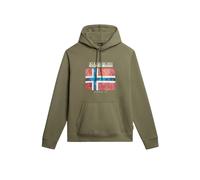 Napapijri Sweatshirt à capuche Guiro Vert S
