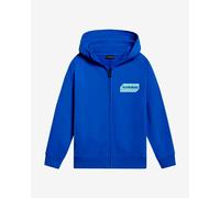 Sweatshirt à capuche Napapijri Kitik Full Zip bleu lumineux enfant - 16