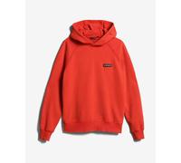Sweatshirt à capuche Napapijri Nidaros rouge orangé - M