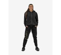 Sweatshirt à capuche Nebbia Intense Signature Full Zip noir femme - XS