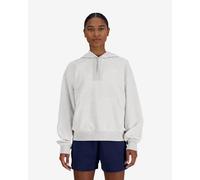 Sweatshirt à capuche New Balance Sport Essentials French Terry gris cendre femme - L