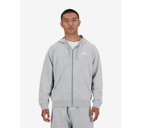 Sweatshirt à capuche New Balance Sport Essentials French Terry Logo Full Zip gris - M