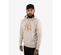 Sweatshirt à capuche New Era MLB Regular Mid Logo New York Yankees beige - S