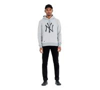 New Era Sweatshirt à capuche New York Yankees gris Taille XL