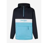 Sweatshirt à capuche Oakley TNP Nose Grab Softshell bleu noir blanc - XL