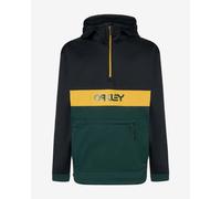 Sweatshirt à capuche Oakley TNP Nose Grab Softshell vert noir jaune - XS