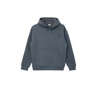 Sweatshirt Ã capuche oversize avec imprimÃ© devant ou dos - intÃ©rieur polaire enfant s.Oliver Gris 11/12 ans