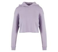 Urban Classics Oversized Cropped Light Terry Hoodie Violet S Femme