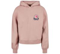 Mc Clothes Sunset Charm Oversized Hoodie Rose 5XL Femme