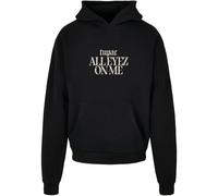 Sweatshirt Ã capuche oversize femme Mister Tee 2Pac All Eyez on me Noir L