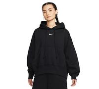 Nike Femme Nsw Phnx Flc Oos Po Hoodie Sweatshirt, Black/Sail, XL EU