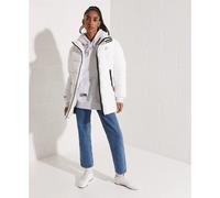 Superdry Code Logo Che Os Hoodie Gris M-L Femme