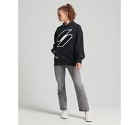 Superdry Code Logo Che Os Hoodie Noir XS-S Femme